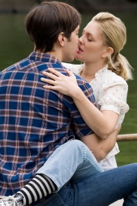 Justin Long and Drew Barrymore