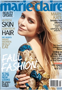 Mary-Kate Olsen Marie Claire cover