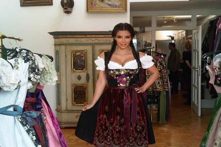 Kim Kardashian in Germany