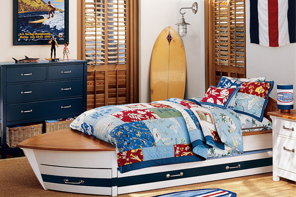 How to create a surfer bedroom