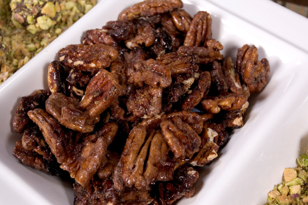 Candied pecans