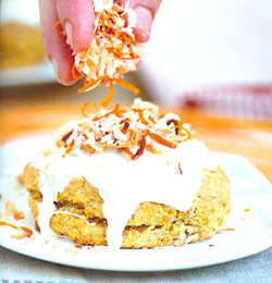 fall breakfast carrot cake scone recipe