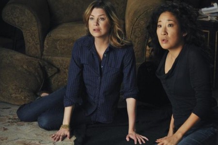 Grey's Anatomy stars Ellen Pompeo and Sandra Oh