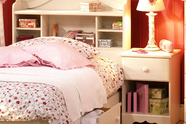 Headboard storage