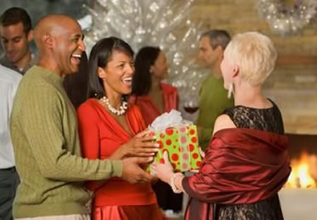 Always remember to bring your hostess a gift.