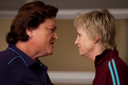 Jane Lynch in the season premiere of Glee