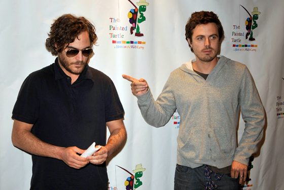 Casey Affleck and Joaquin Phoenix