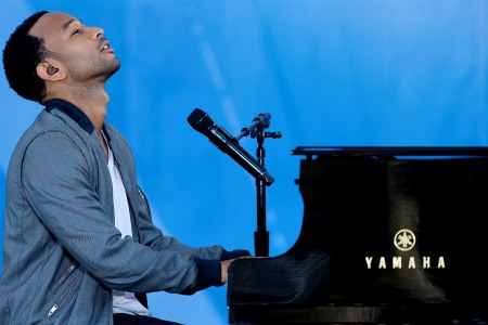 John Legend performs live