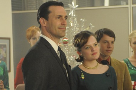 Jon Hamm and Elisabeth Moss