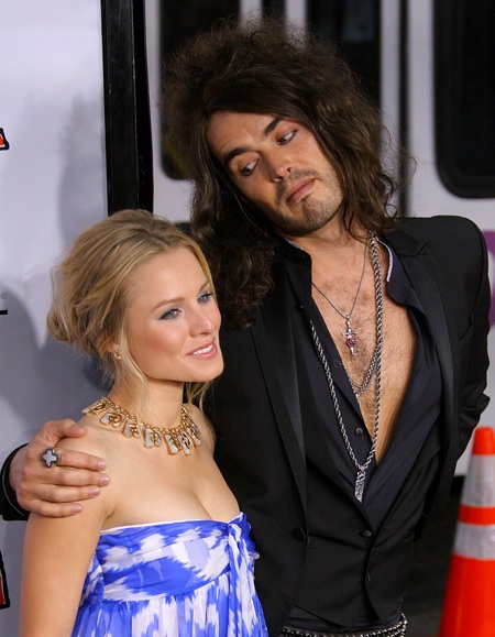 Russell Brand and Kristen Bell