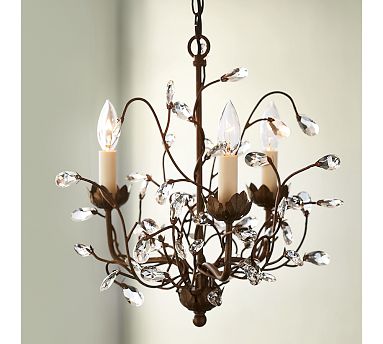 Pottery barn chandelier 