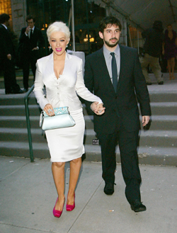 Christina Aguilera and Jordan Bratman