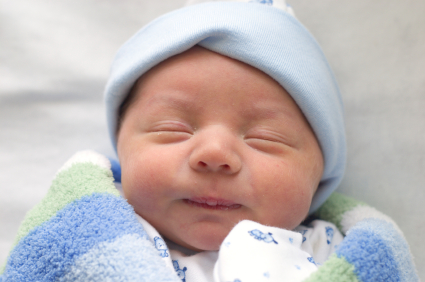 newborn baby boy
