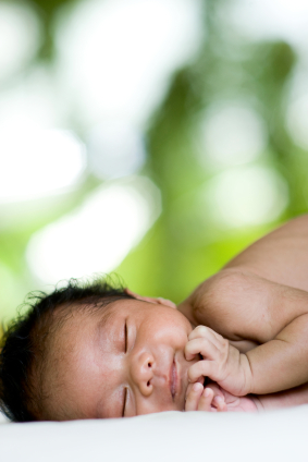 Sleeping baby