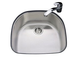Single Basin Stainless Steel Undermount Kitchen Sink