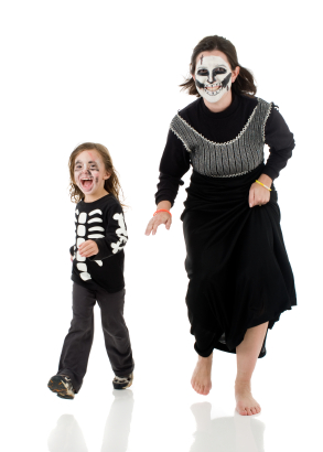 Mom and son costumes