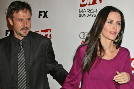 David Arquette and Courteney Cox in happier days