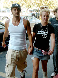 Britney Spears and Kevin Federline