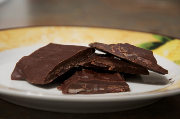 Chocolate-covered bacon