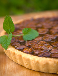 Chocolate pecan pie
