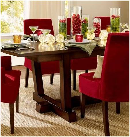 Colorful tablescape