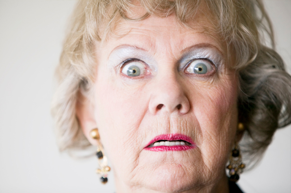 Disgusted mother-in-law