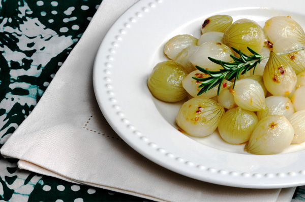 Glazed pearl onions