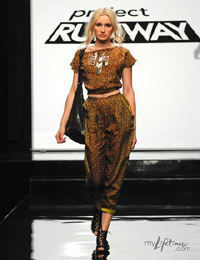 Gretchen's design on project runway
