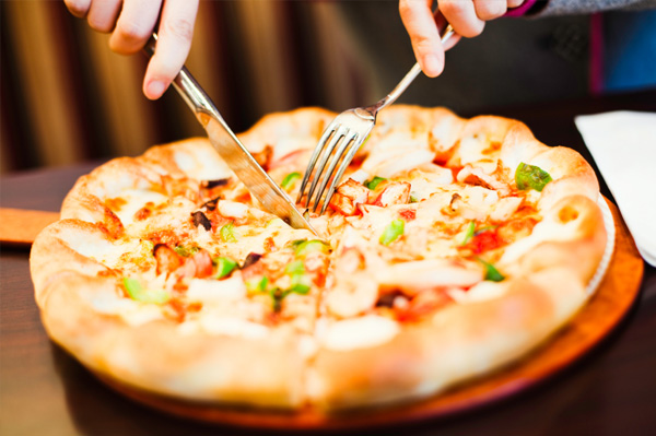 Homemade pizza