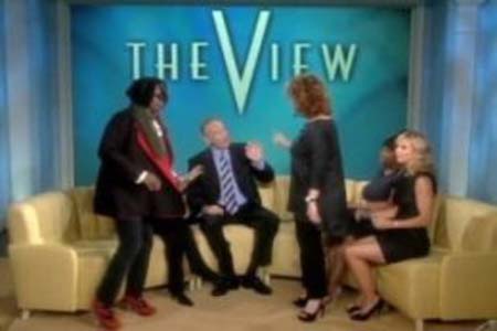 Whoopi Goldberg and Joy Behar walk off The View