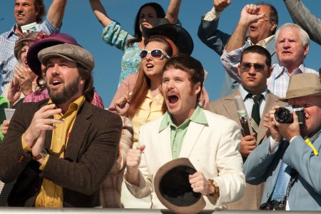 Kevin Connolly (center) in Secretariat