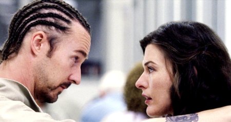 Edward Norton and Milla Jovovich in Stone
