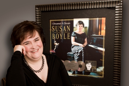 Susan Boyle visits Dancing With the Stars