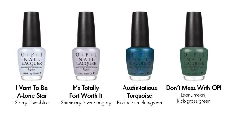 opi texas colors spring 2011 collection