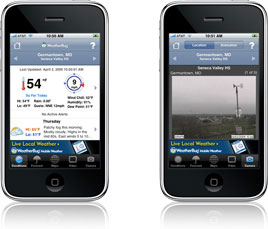 Weatherbug Mobile app
