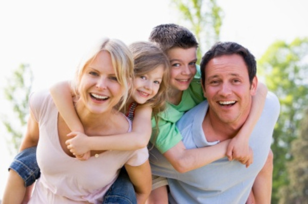 A happy family