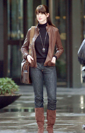 anne hathaway boots
