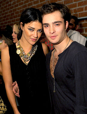 Jessica Szohr and Ed Westwick