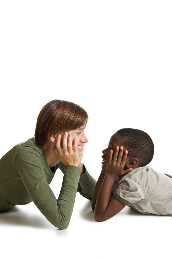Foster Care mom and son