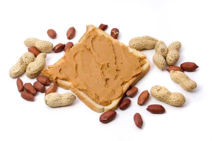 Peanut butter and peanuts