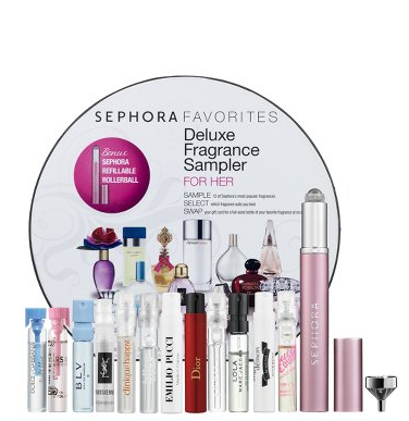 sephora fragrance sampler perfume