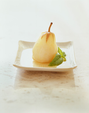Baked pear