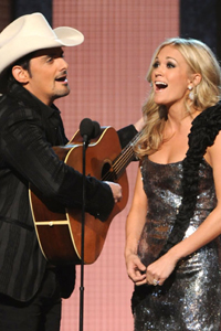 Carrie Underwood and Brad Paisley