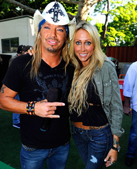 Bret Michaels and Tish Cyrus