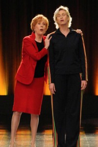 Carol Burnett and Jane Lynch