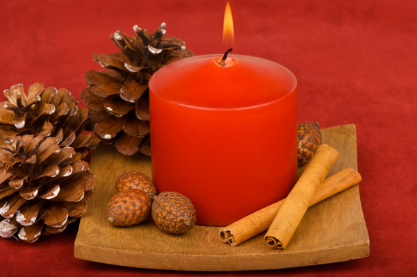 Holiday candle