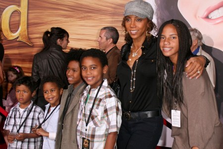 Holly Robinson Peete and her family