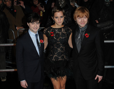 Emma Watson and Harry Potter costars