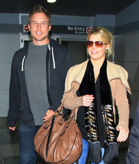 Jessica Simpson and Eric Johnson