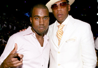 Kanye West and Jay-Z